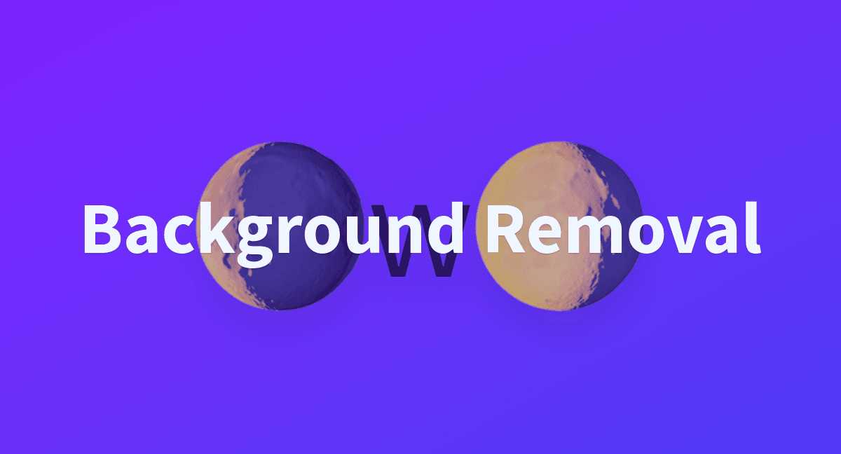 Background Removal - a Hugging Face Space