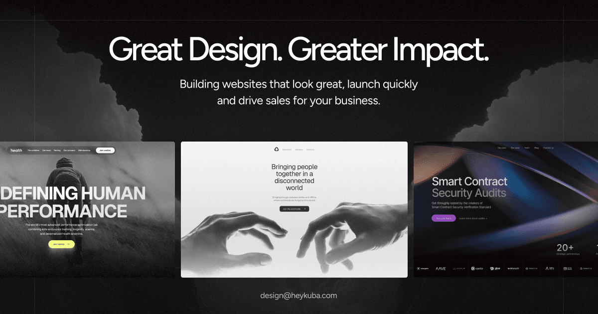 Designer Agency Portfolio