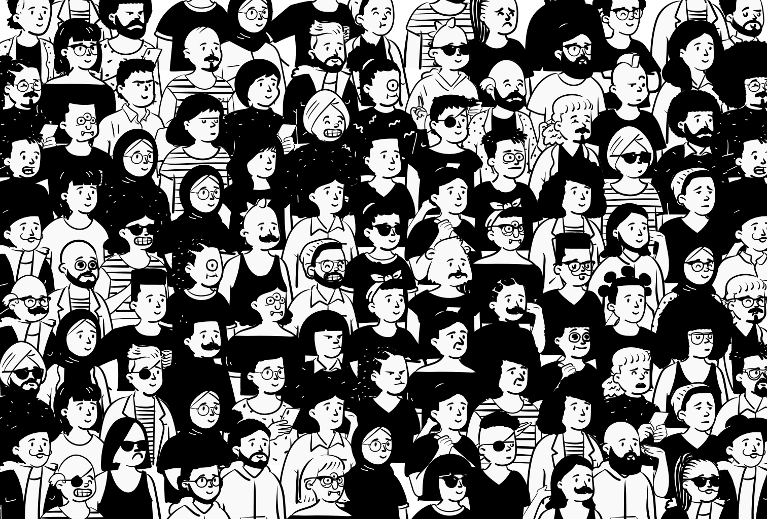 Open Peeps, Hand-Drawn Illustration Library