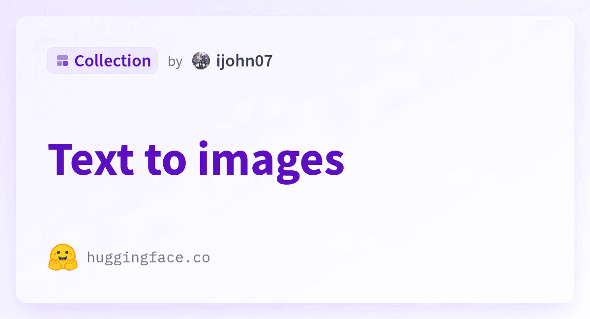 Text to images - Collection