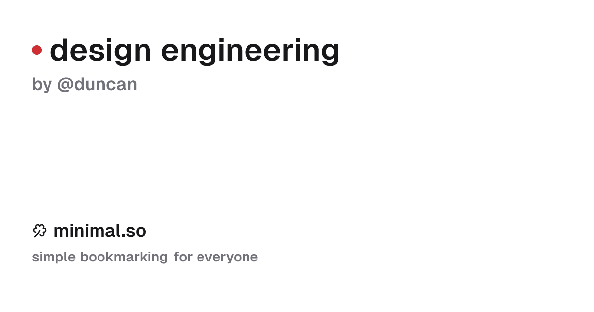 Ephraim Duncan (@duncan) — bmrks